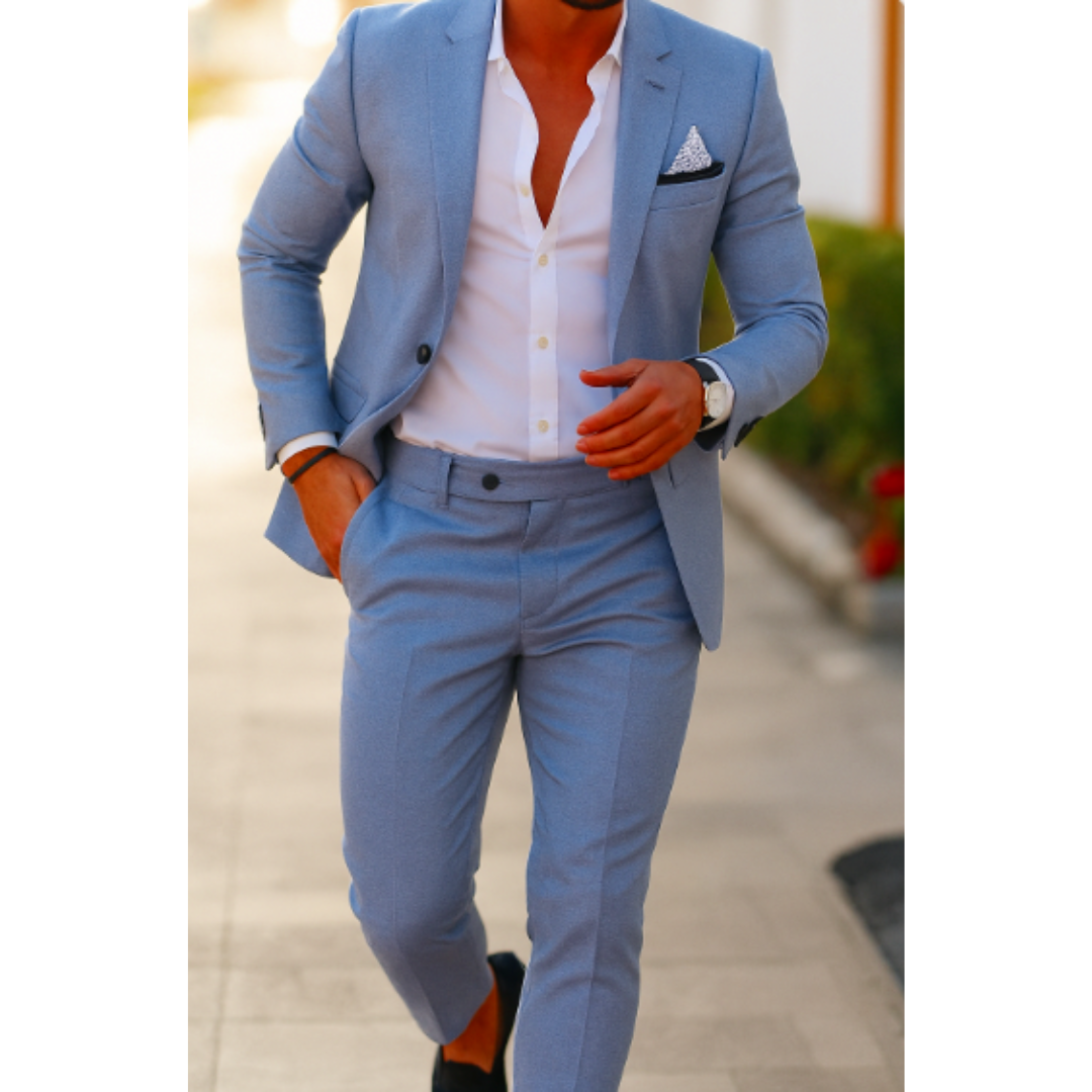 Herren Sommer 2-Teiliger Hochzeitsgast Anzug | Blazer und Hose